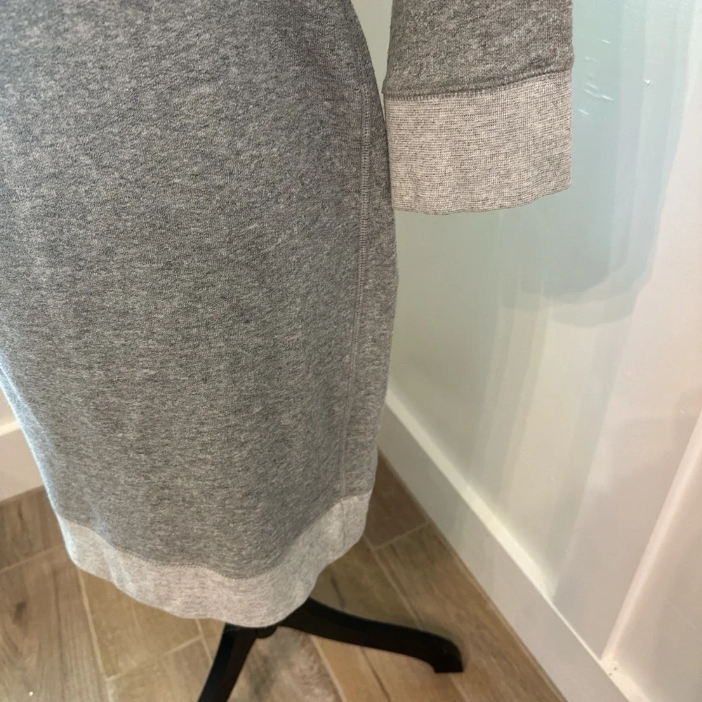 J. Crew‎ Gray Midi Dress